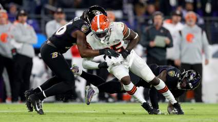 Browns Rule Out 2021 First-Rounder, Leading Receiver vs. Ravens