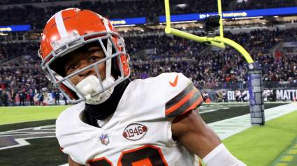 Freak Accident Knocks Browns Starter Out Against Ravens