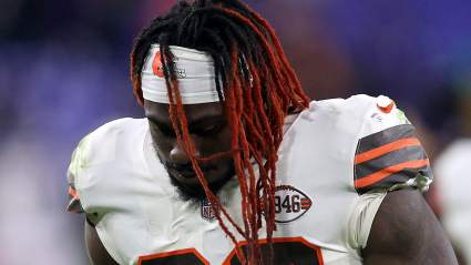 Browns Starter Late Scratch Against Ravens With Ankle Injury