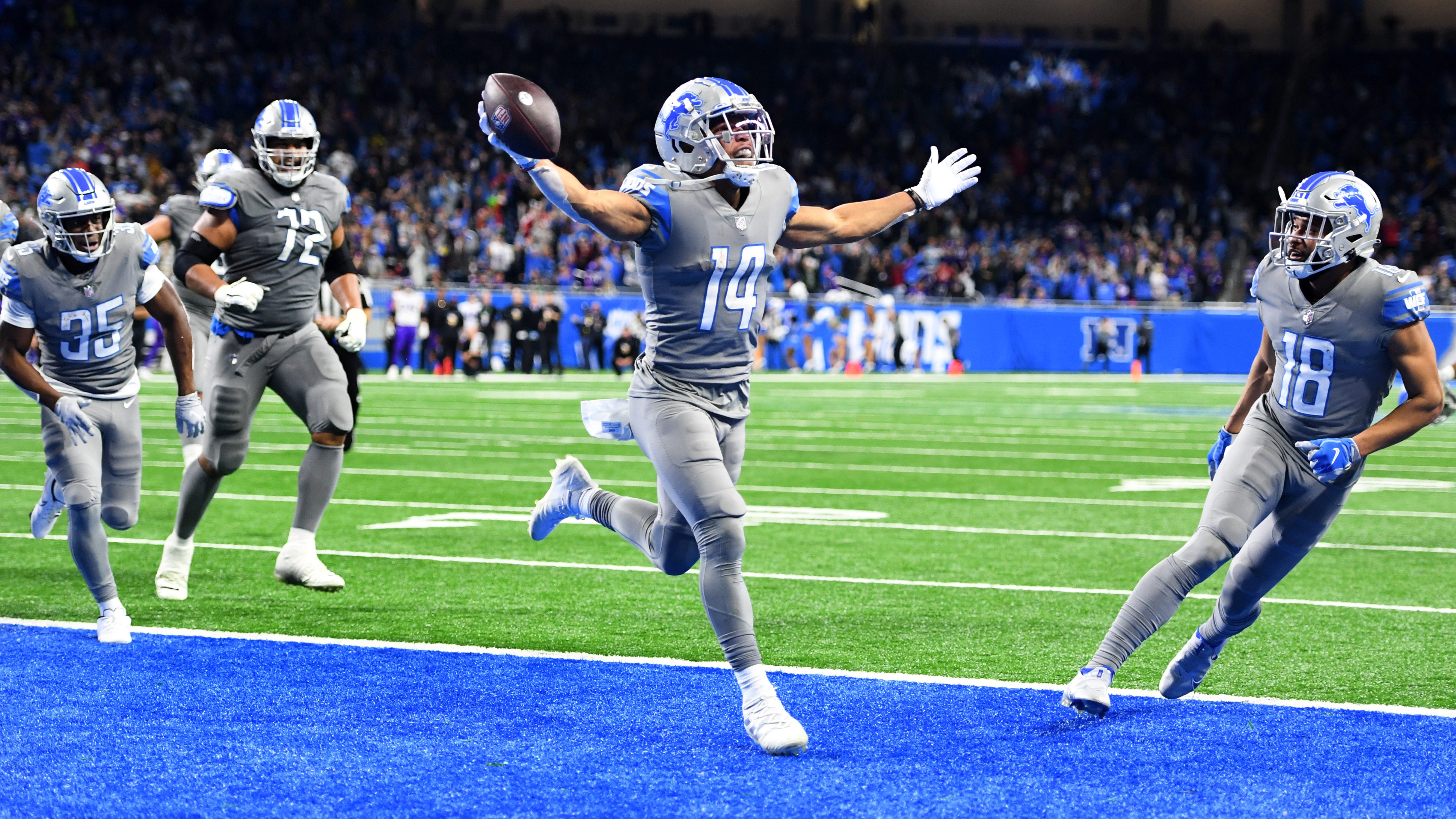 Lions' Amon-Ra St. Brown Surprised By Wide Open Touchdown