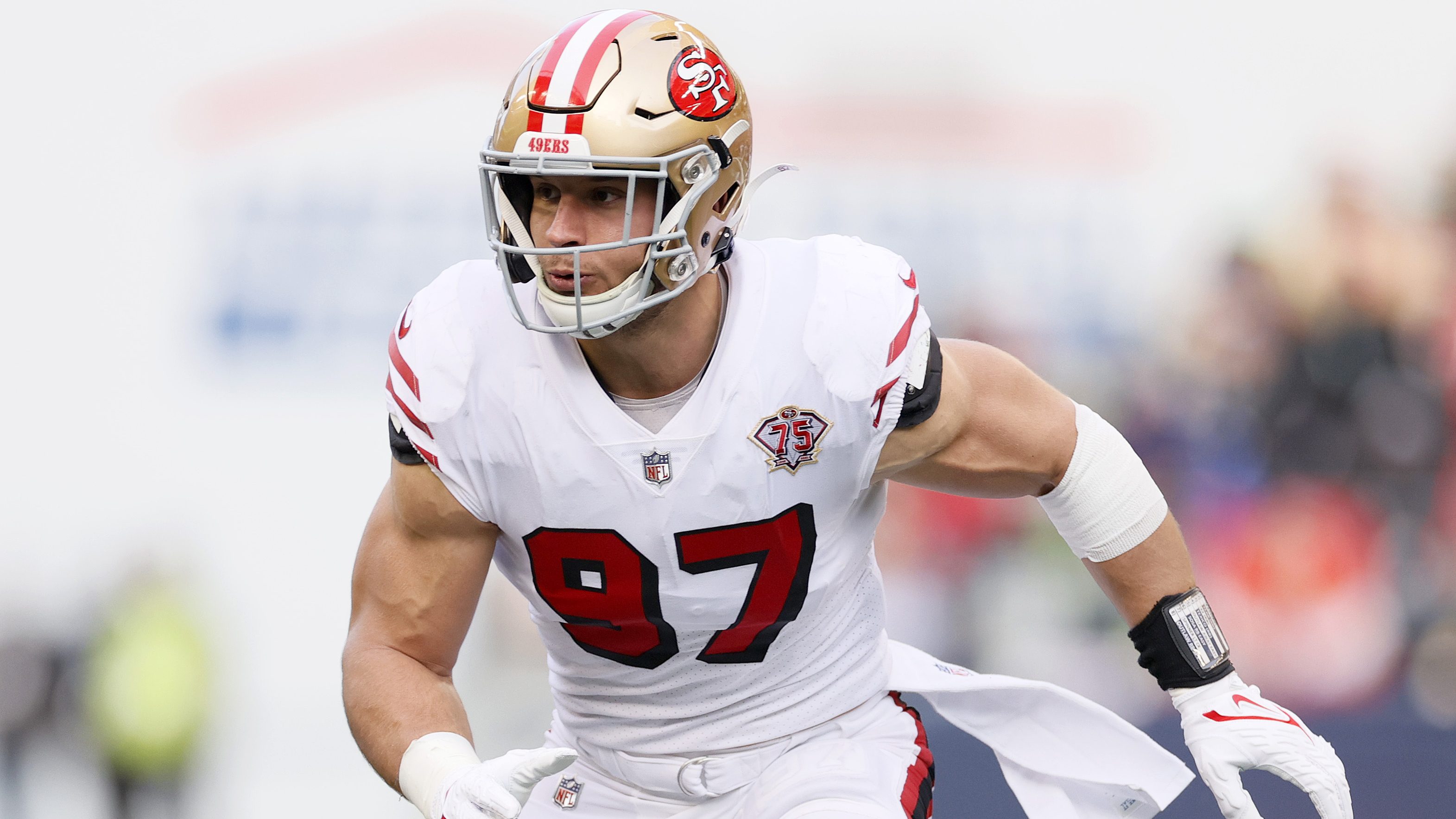 49ers' Nick Bosa receives strong pitch to win top defensive player