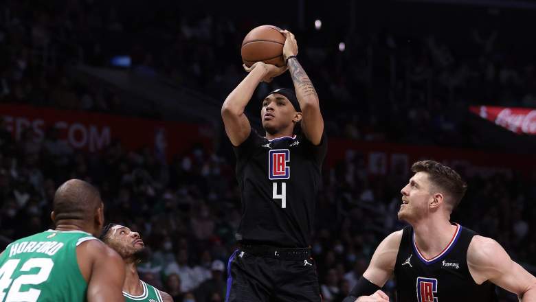 The Clippers' Brandon Boston, Celtics-roaster