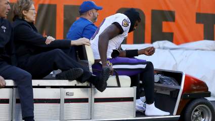 Ravens Give Encouraging Update on Injured Lamar Jackson
