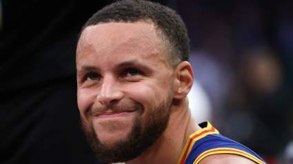 Warriors’ Curry Has Heartwarming Moment With Knicks Star’s Son [WATCH]