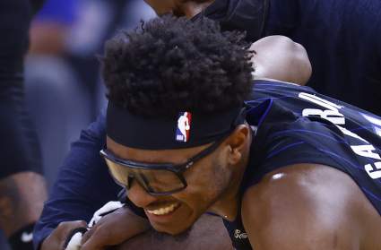 Former Bull Carted Off the Court After Knee Injury [VIDEO]