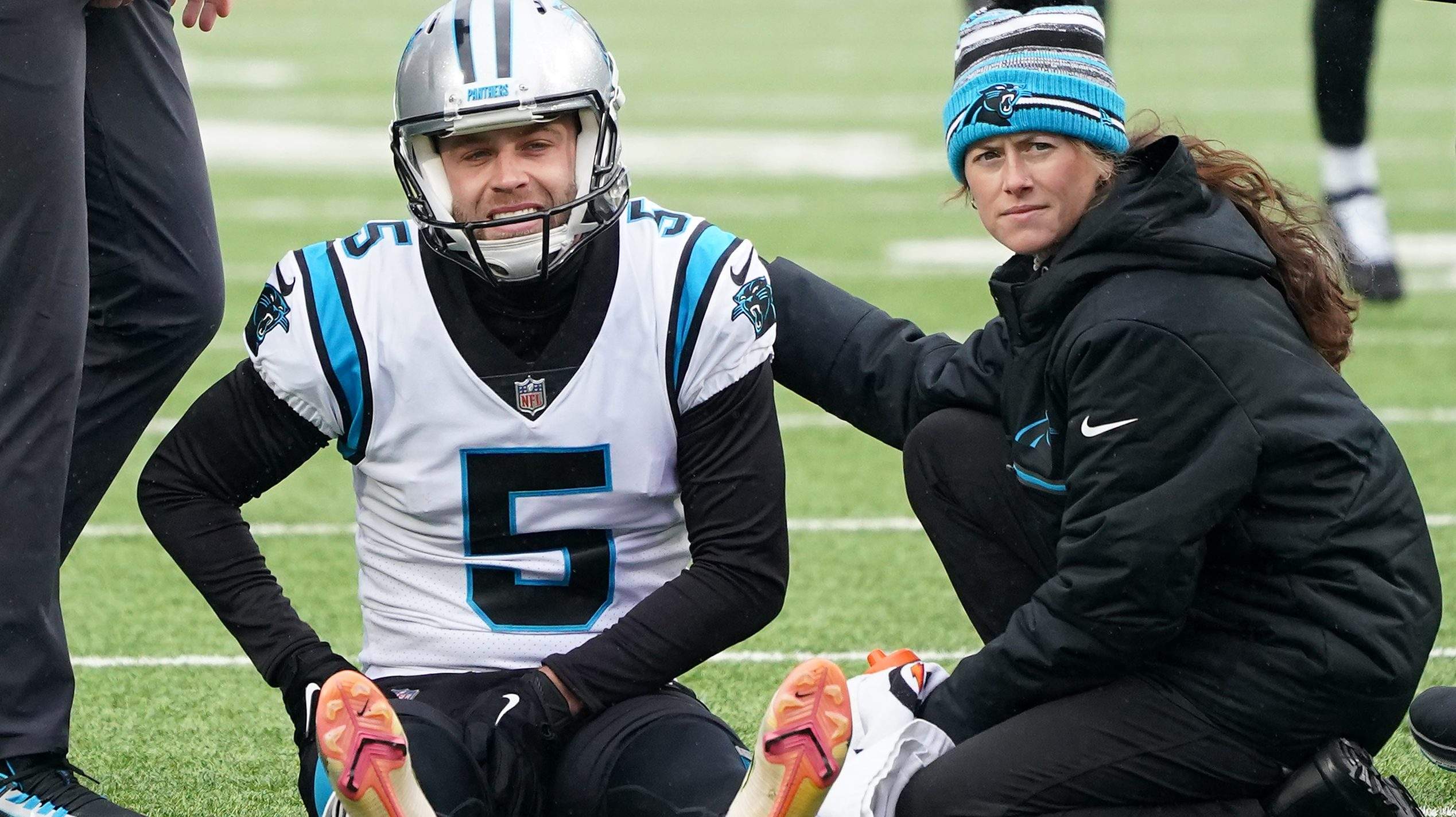 Bills Week 15: Panthers K Out After Gnarly Injury [IVDEO]