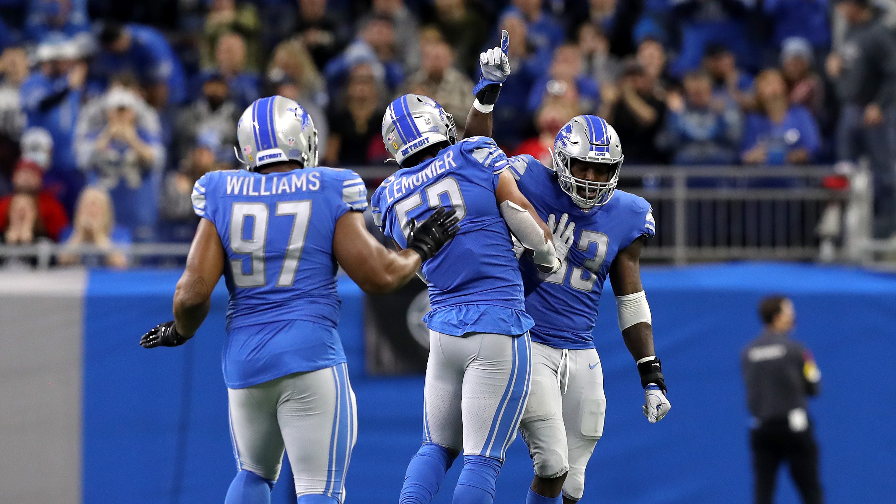 Lions Share Epic Week 15 Post-Victory Celebration Video Heavy