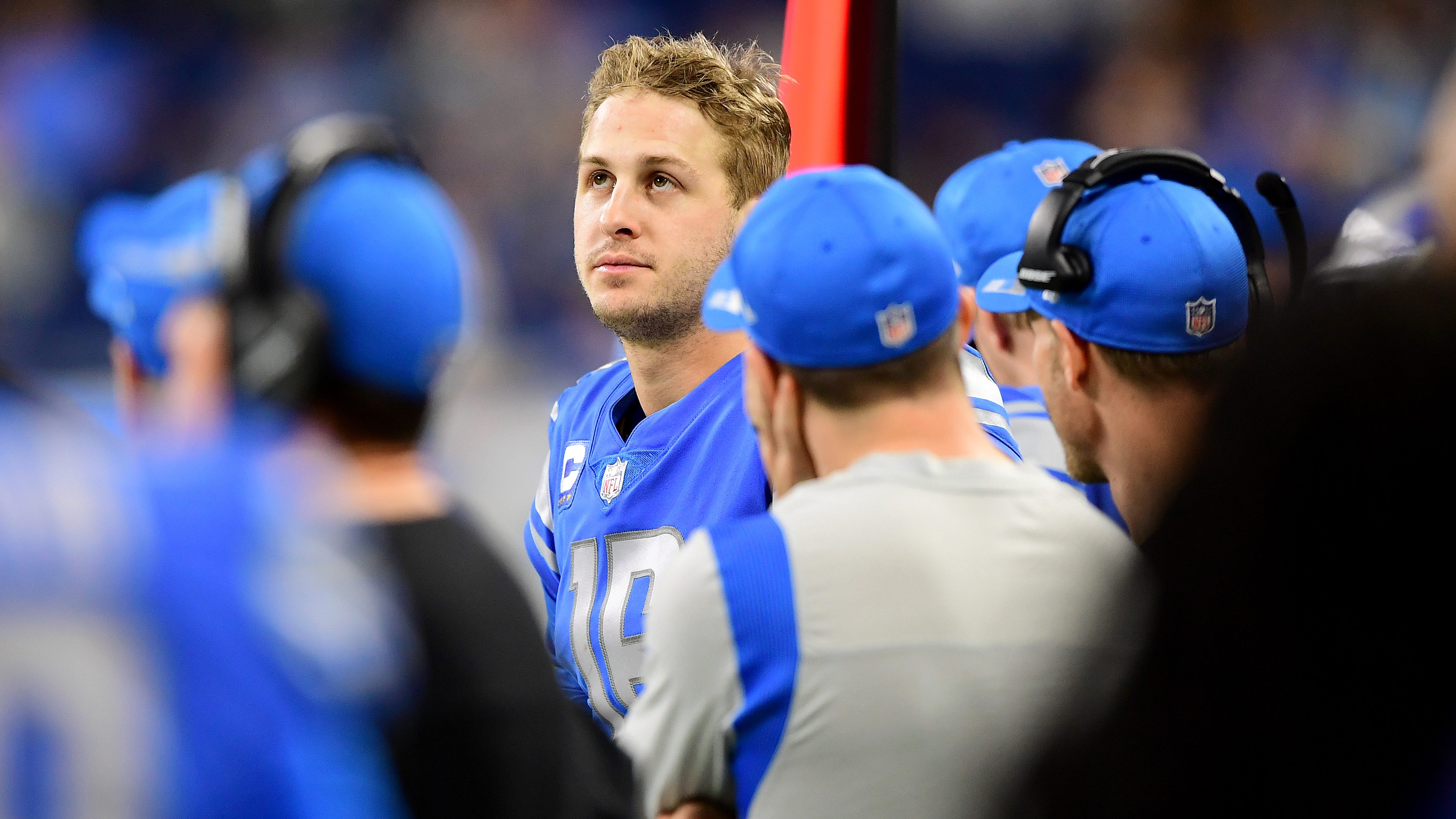 Lions' Jared Goff Calls Out Ryan Fitzpatrick for Pregame Dig