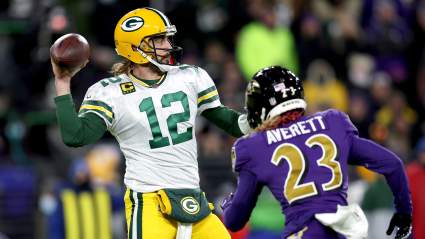 Aaron Rodgers Offers Thoughts on Ravens’ Failed 2-Point Attempt