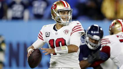 49ers QB Jimmy Garoppolo Suffered ‘Tear’ Injury in Titans Loss: Report