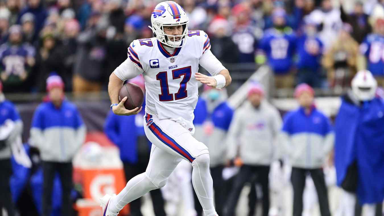 WATCH: Bills QB Josh Allen Waves Bye to Patriots Fans After TD