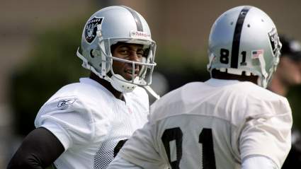 Jerry Rice Picks Tim Brown to Take Over as Next Raiders Head Coach