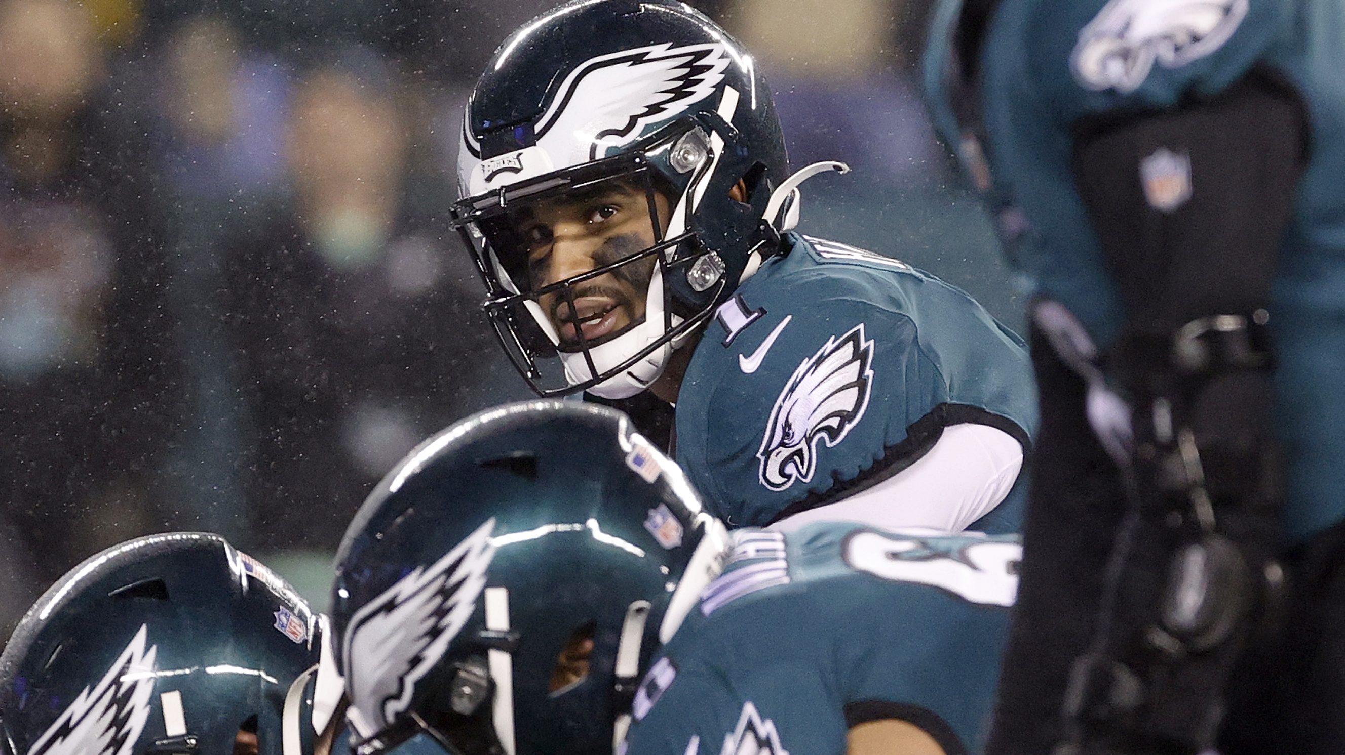 Jalen Hurts' breakout earns Eagles a reprieve from NFL draft's quarterback  roulette
