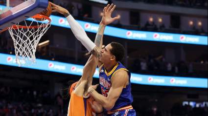 Warriors’ Bench Player Describes Insane Dunk With Brilliant Metaphor