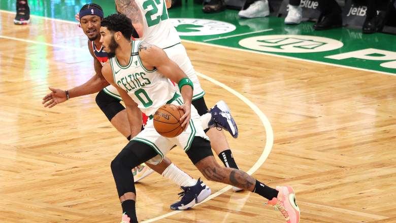 Jayson Tatum and Bradley Beal