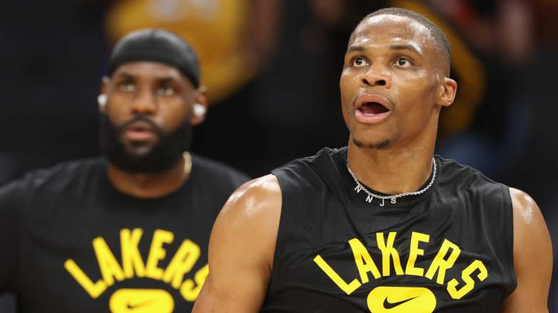 LeBron James Russell Westbrook Lakers