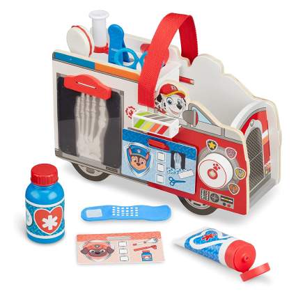Melissa & Doug PAW Patrol Marshall's Wooden Rescue EMT Caddy - 42% Off