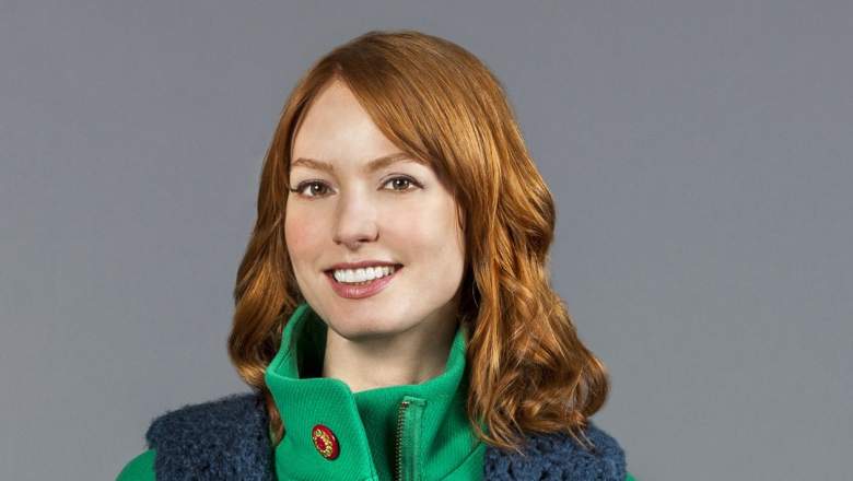 Alicia Witt is pictured in Merry Mixup.