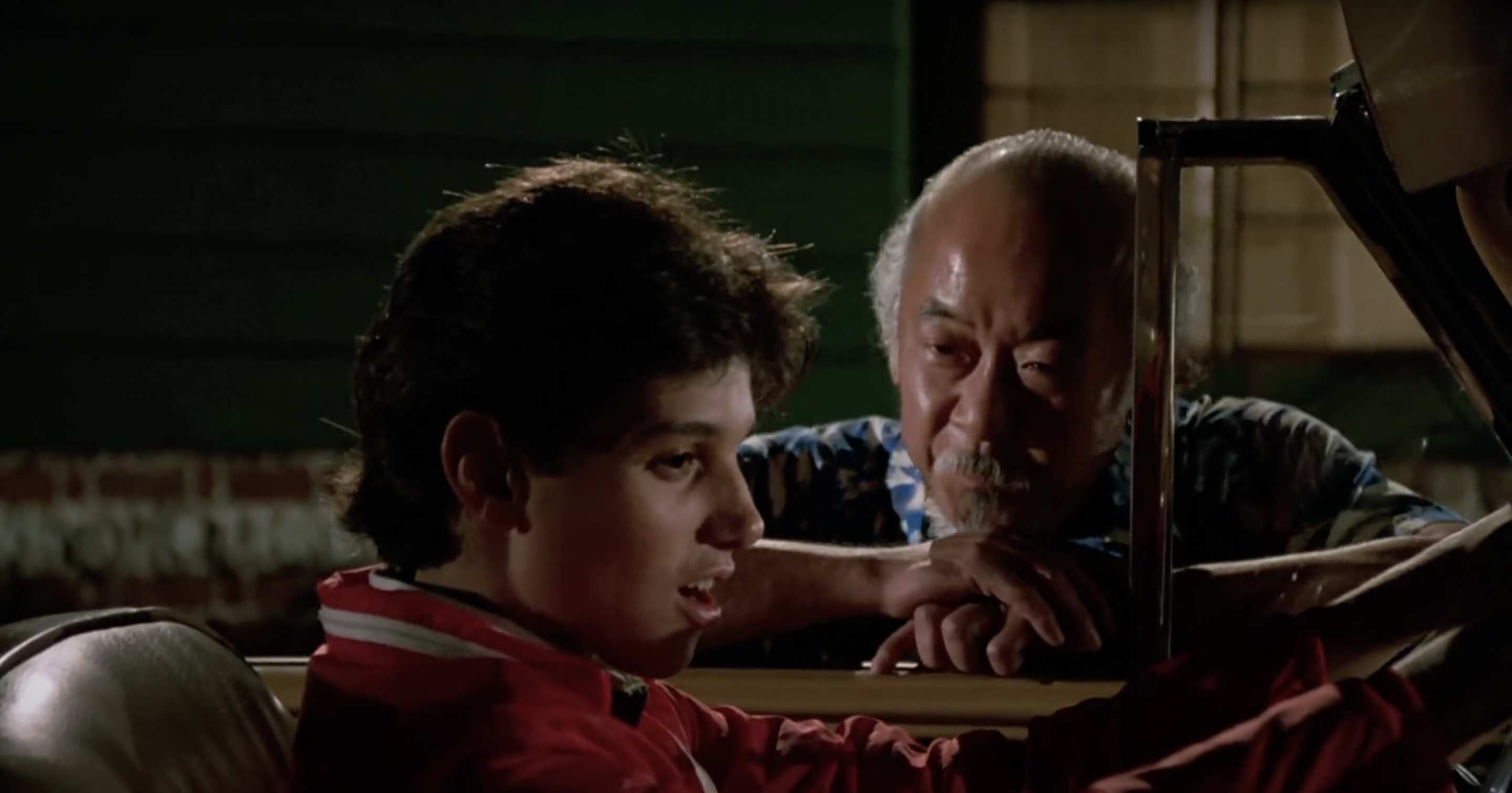 how old was mr miyagi in the first karate kid movie