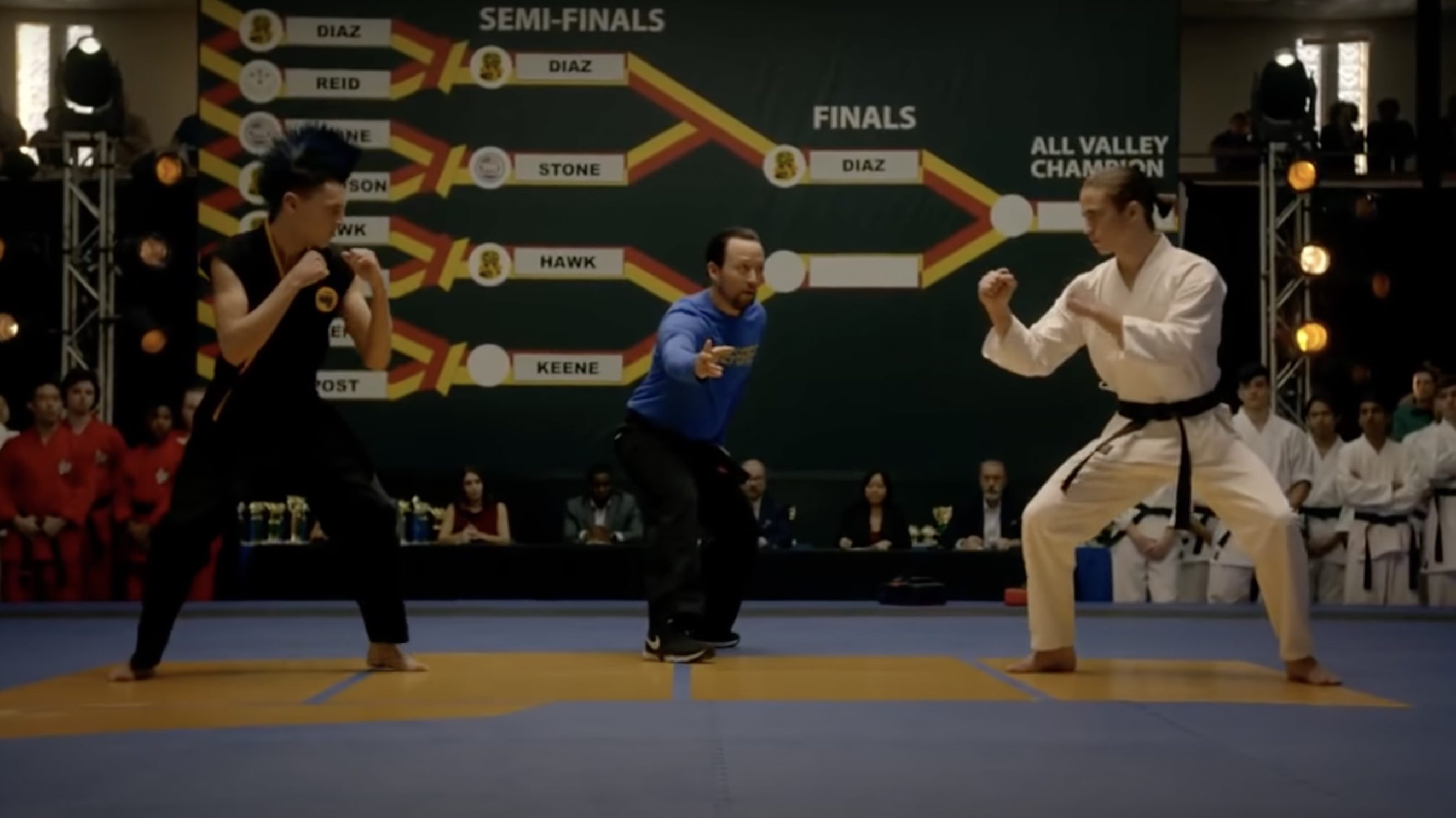 Robby And Hawk’s Tournament Fight On ‘Cobra Kai’ [VIDEO] | Heavy.com