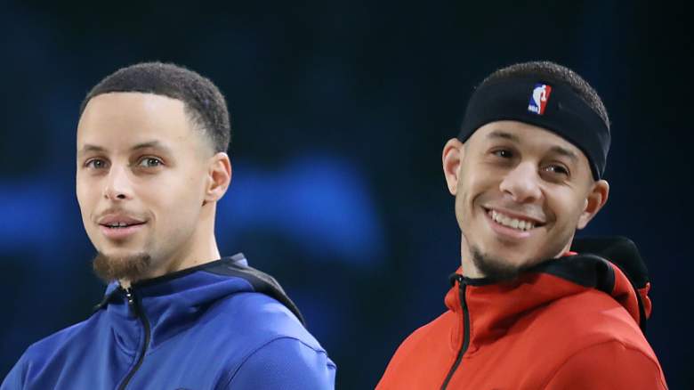Stephen Curry Warriors Seth Curry
