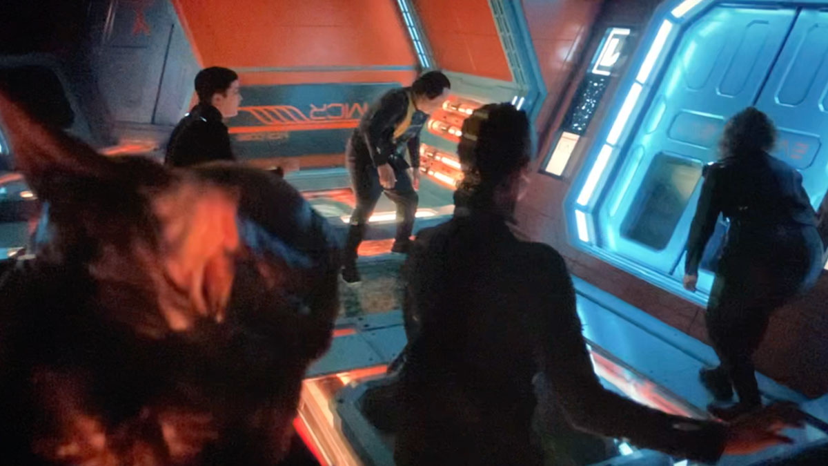 The Shlerm (as seen on the left) in the episode “Kobayashi Maru”