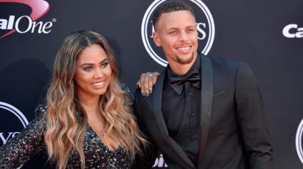 Warriors’ Steph Curry Gets Love From Wife Ayesha After Making History