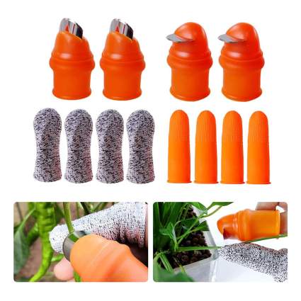 orange thumbs knives for gardening