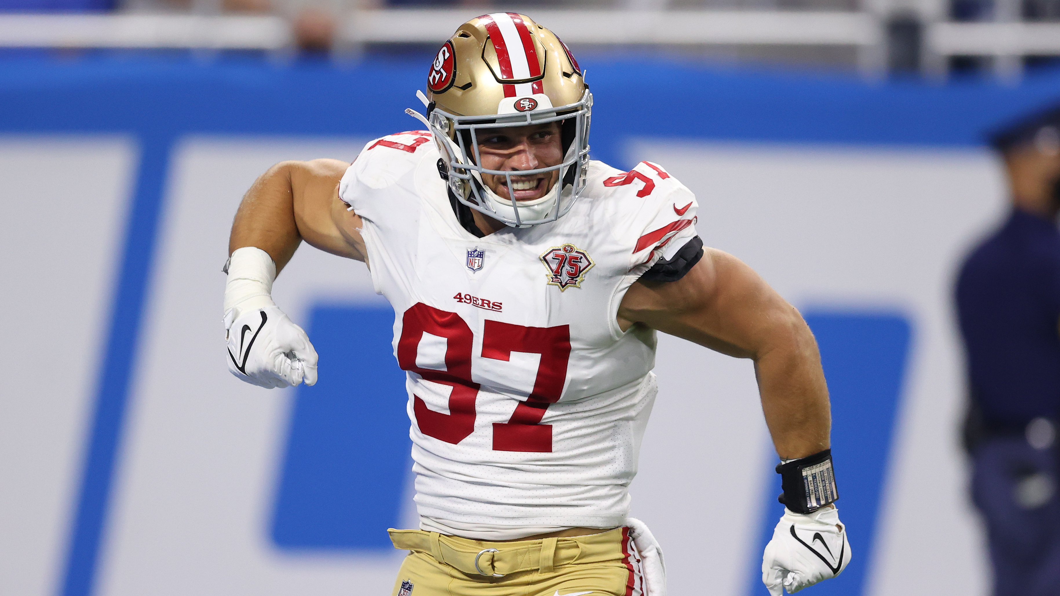 49ers Star Trent Williams Sounds Off On Nick Bosa's Race For DPOY