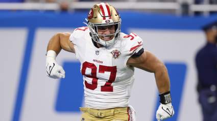 49ers Star Trent Williams Sounds Off on Nick Bosa’s Race for DPOY