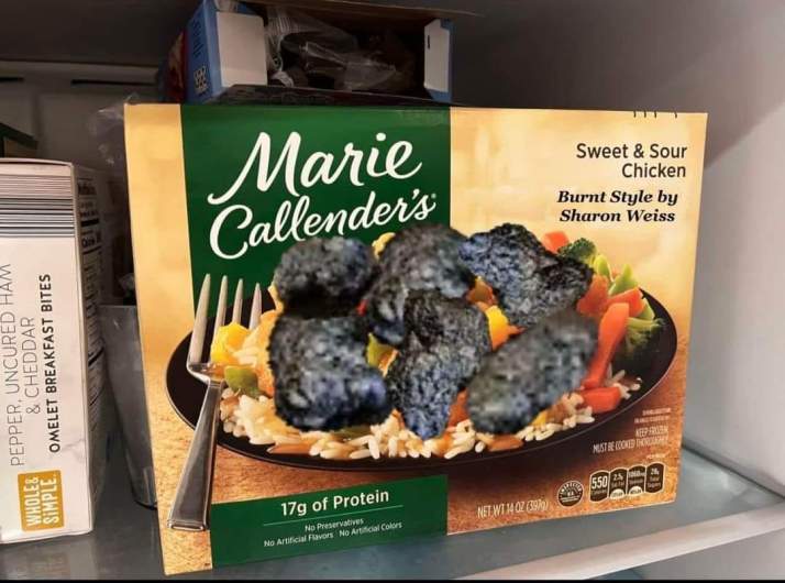 Sharon Weiss’s Burned Pie See the Best Marie Callender’s Memes News