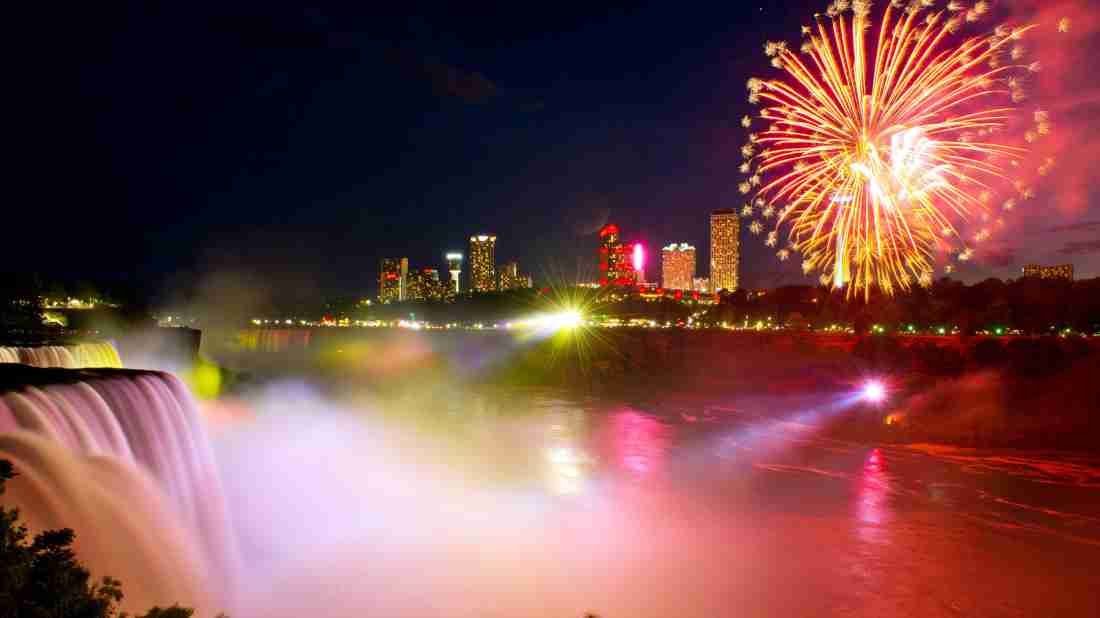 Niagara Falls Canada New Year’s Fireworks Live Stream | Heavy.com