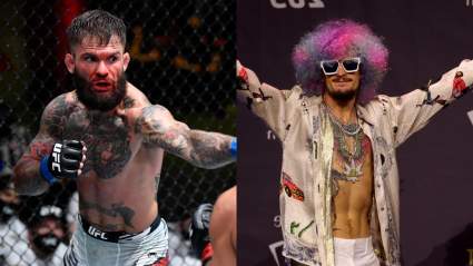 Sean O’Malley & Cody Garbrandt Get Separated at UFC 269 Presser