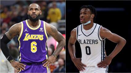 LeBron James Sends Message on Teaming up With Son Bronny James in NBA