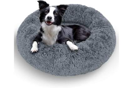 active pets plush calming dog bed