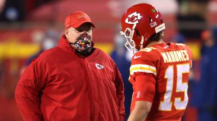 Patrick Mahomes Jokingly Blamed Andy Reid for Preventing TD Catch
