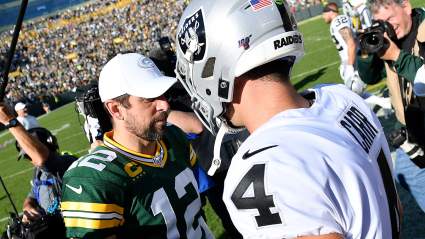 Aaron Rodgers Sounds off on Relationship With Raiders’ Derek Carr