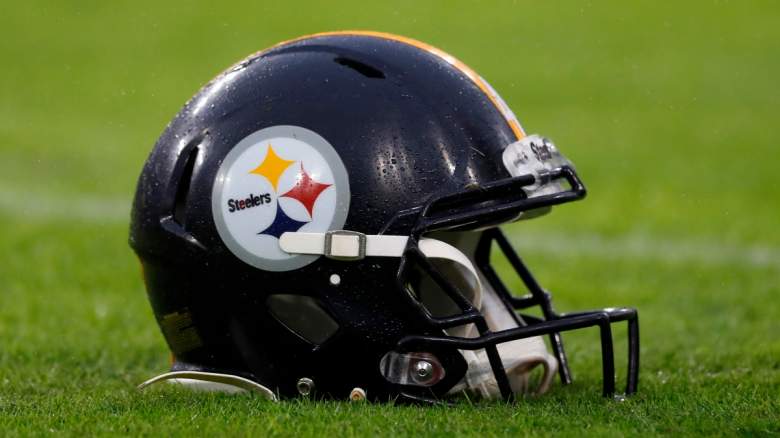 Pittsburgh Steelers helmets