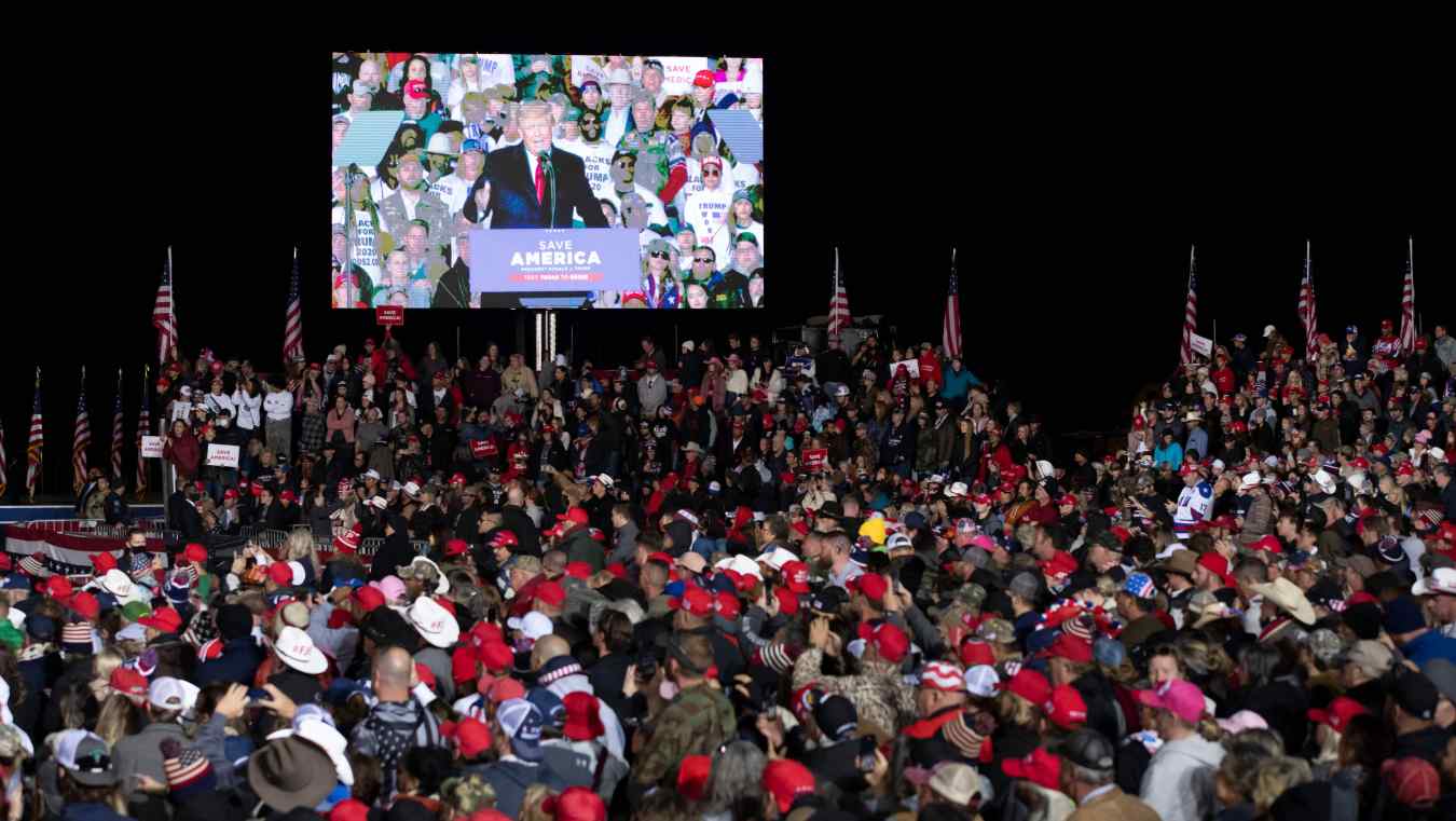 How Many Attended Trump's Texas Rally? Crowd Size Photos