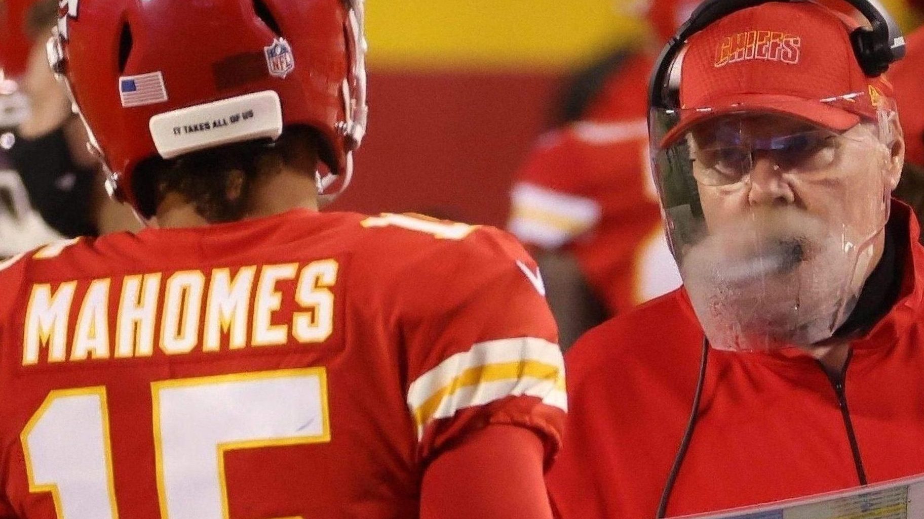 Andy Reid Reveals Epic Postgame Message to Patrick Mahomes | Heavy.com