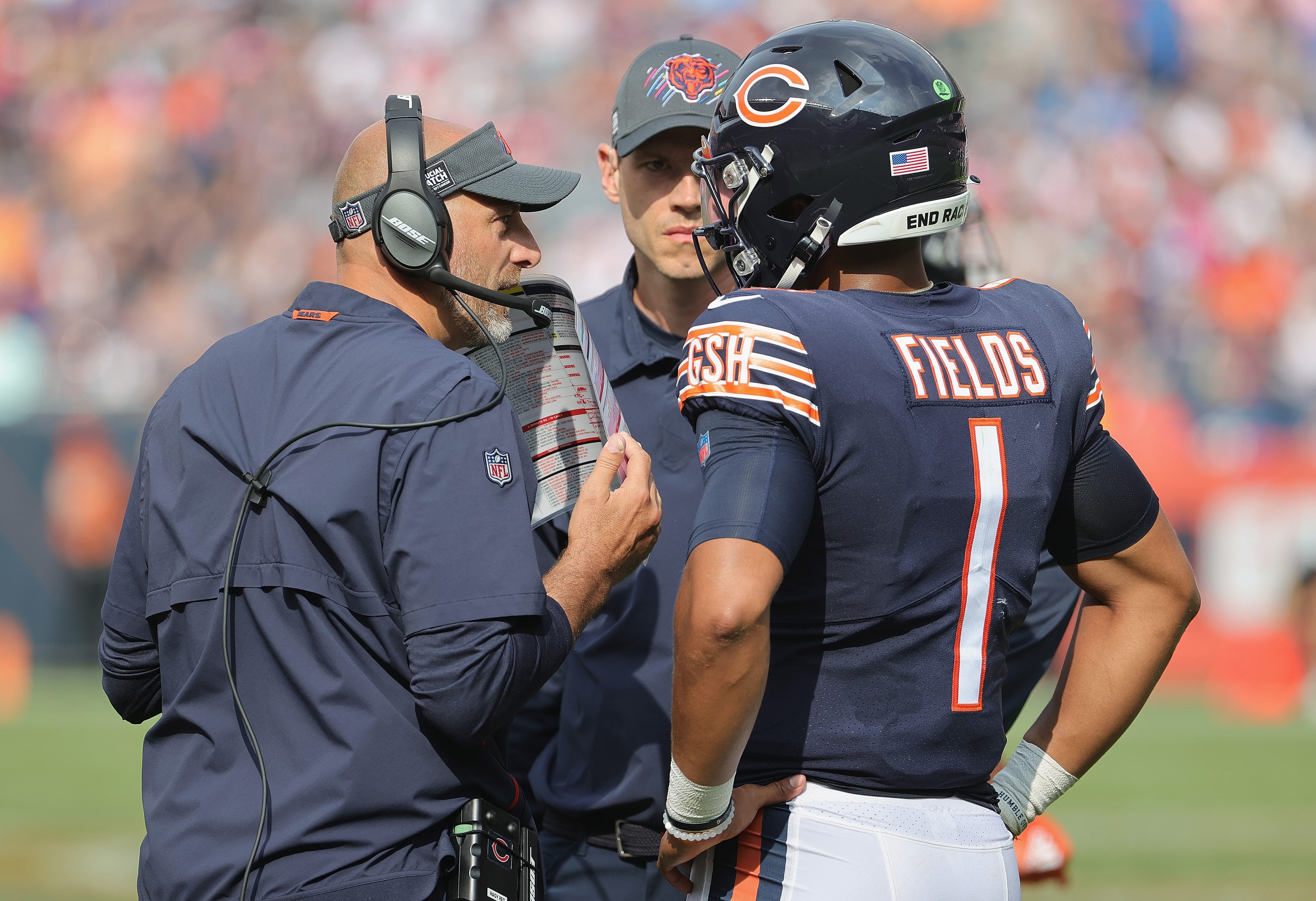 Justin Fields gives the Bears' coach and GM a second chance