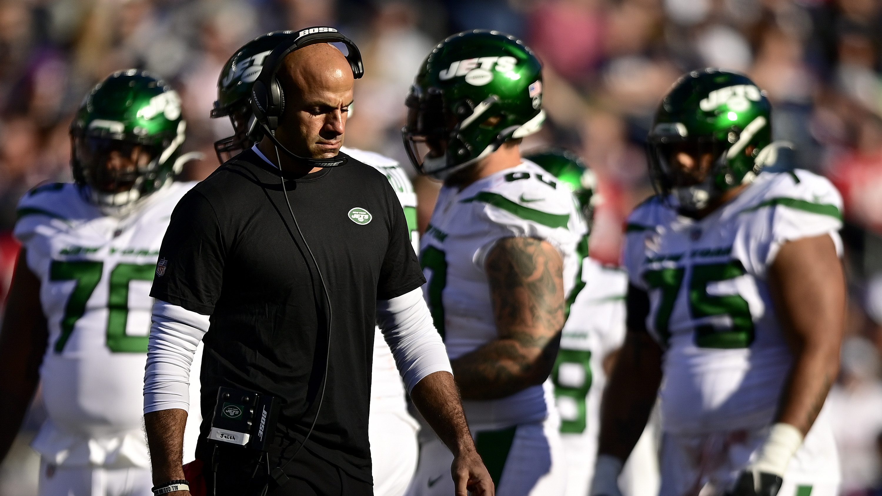 NFL fans adamant game is 'rigged' after controversial call which left New  York Jets coach Robert Saleh furious