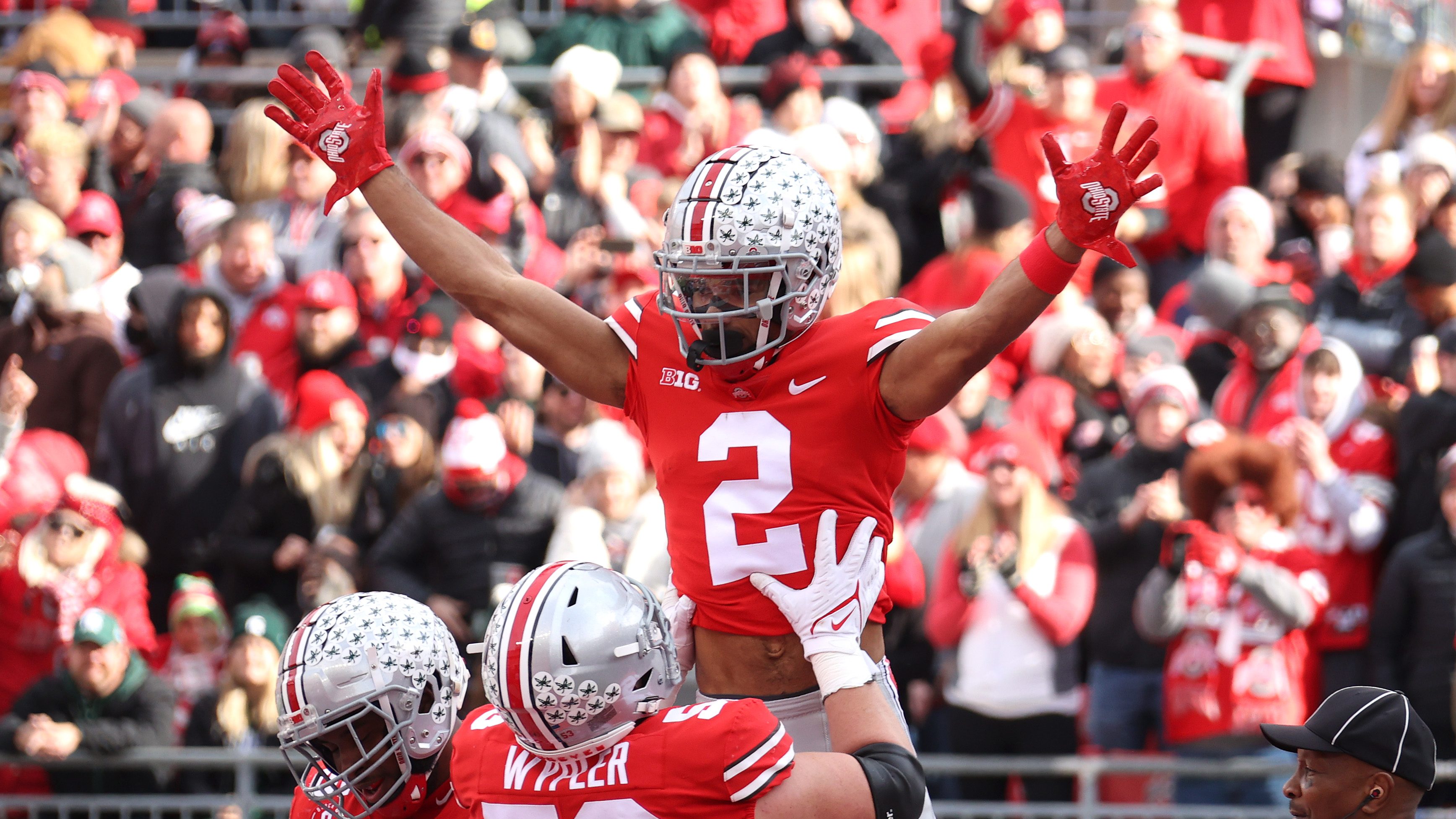 Ohio State football's Chris Olave made his NFL Draft argument with a strong  combine week 