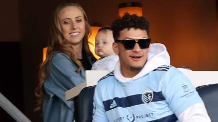 Patrick Mahomes’ Future Wife Brittany & Baby Sterling Are Loving Chiefs