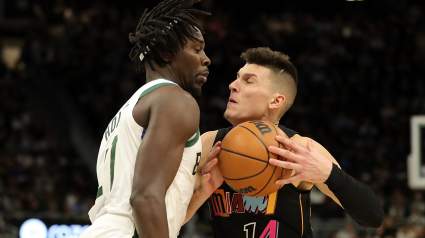 Twitter Mocks Tyler Herro’s ‘Boxing Skills’ After Heat-Blazers Fight