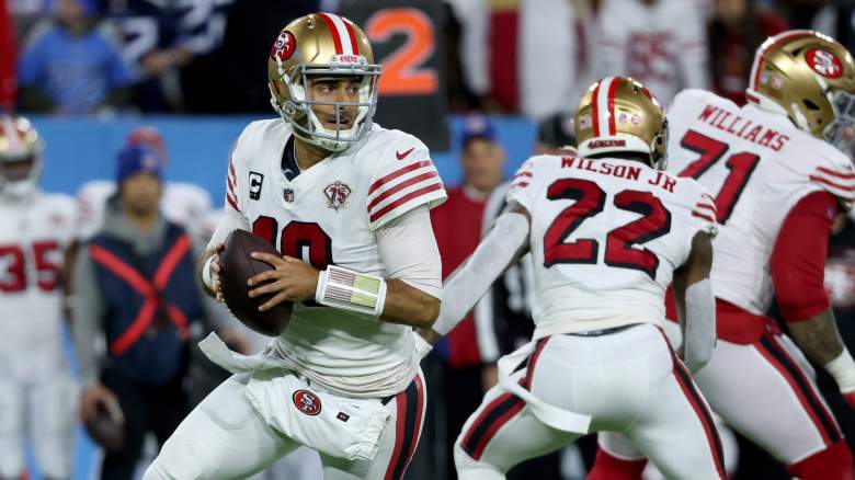 Analyst: 49ers could go with Jimmy Garoppolo 'a few weeks from now'