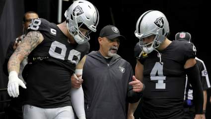 Raiders’ Derek Carr, Maxx Crosby Send Strong Messages to Rich Bisaccia