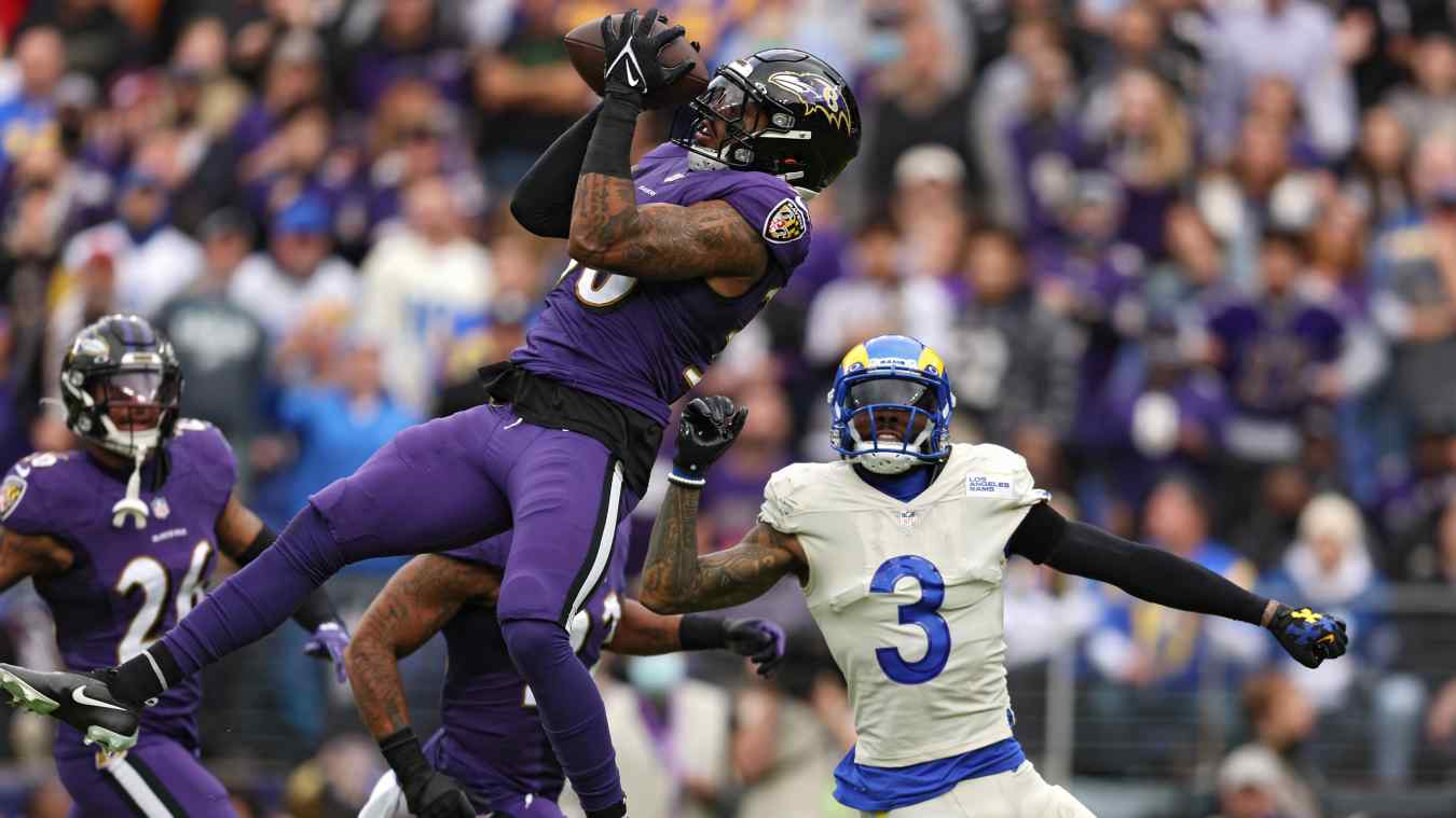 Ravens Safety Gets BackToBack Interceptions vs. Rams [WATCH]