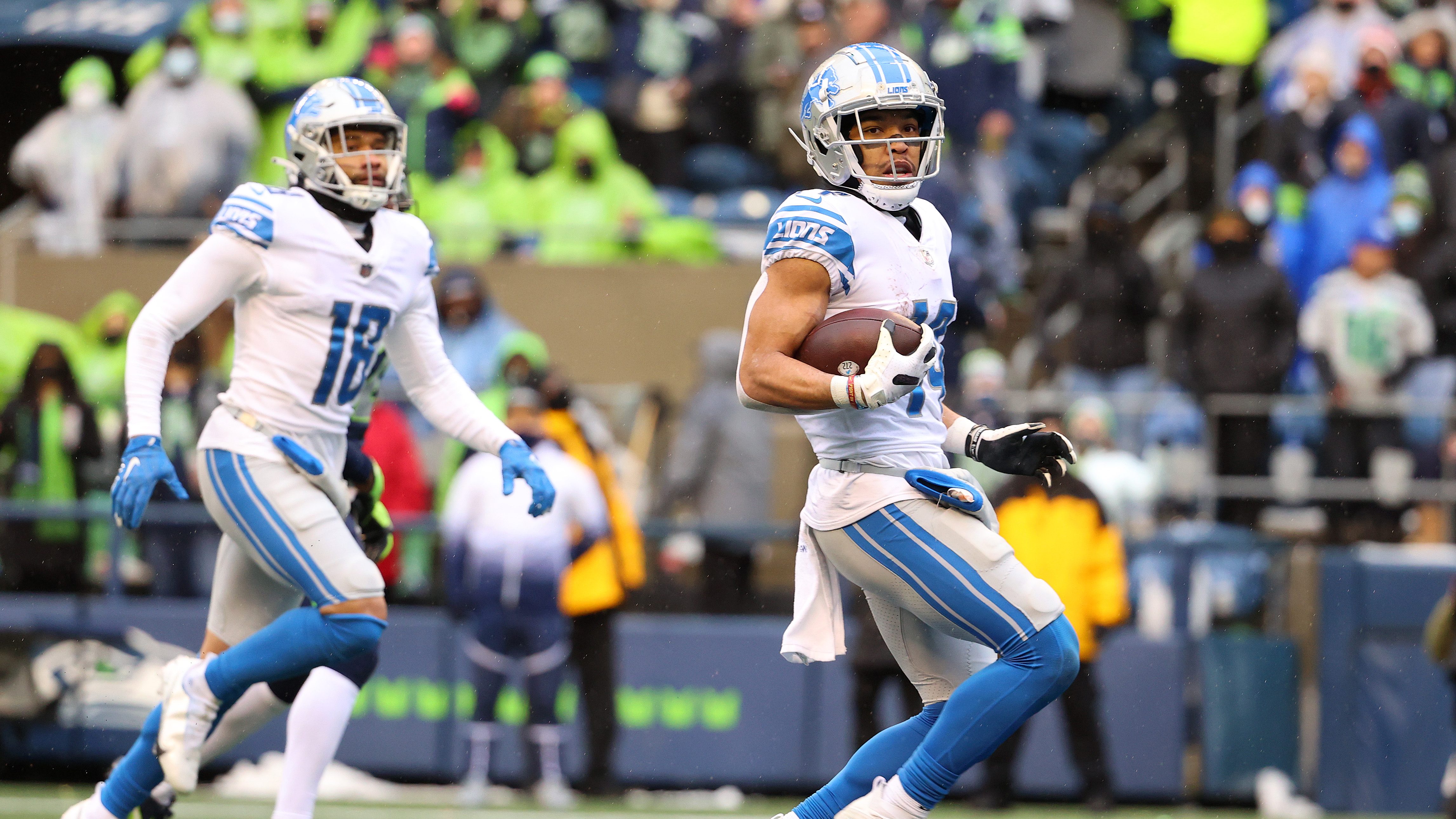 Lions Amon-Ra St. Brown Gunning for First NFL TD Against Packers