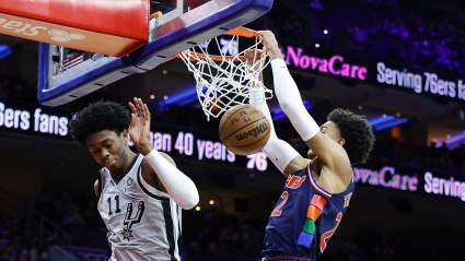 Joel Embiid Needles Young Sixers Teammate: ‘He Frickin’ Passed the Ball’